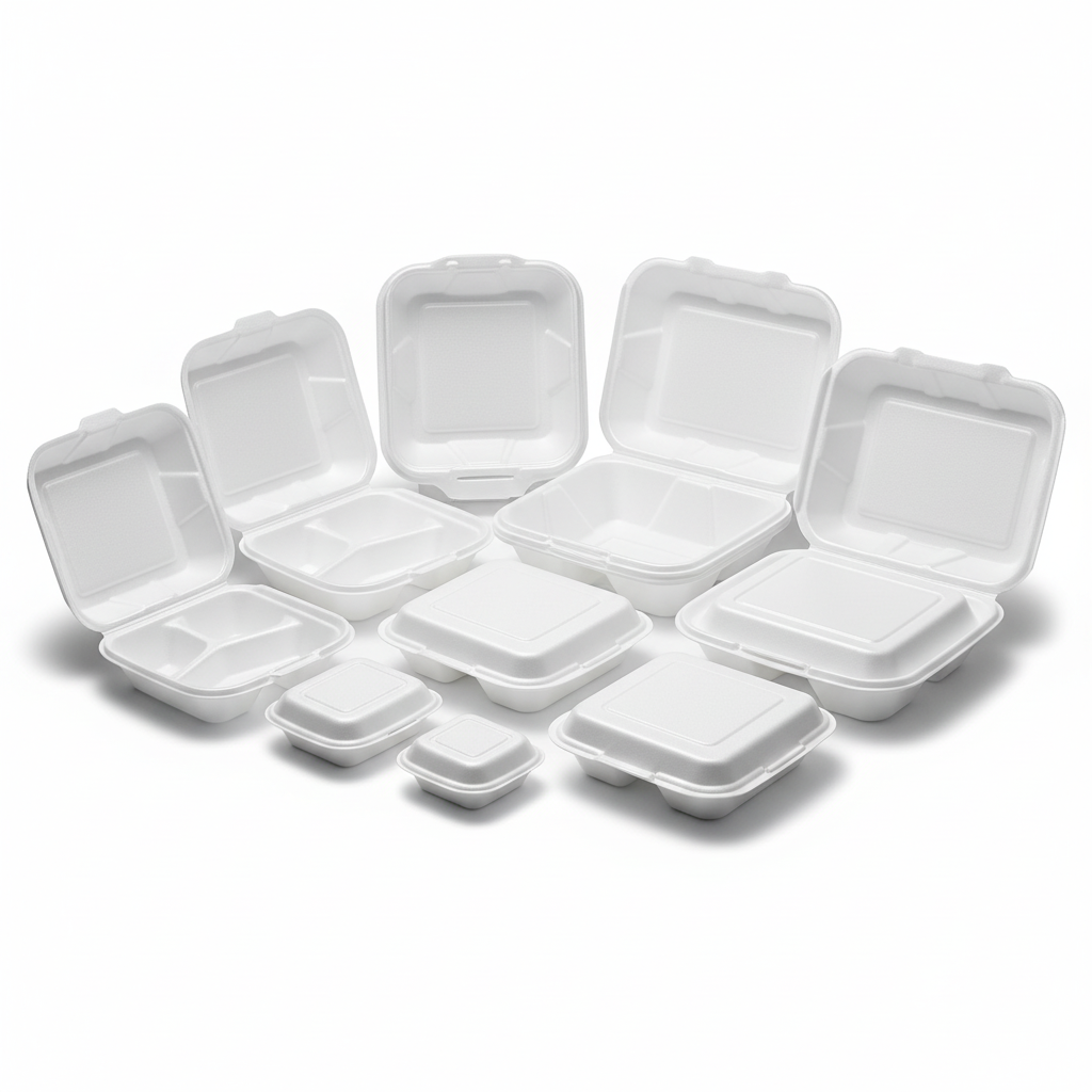 Foam Hinged Lid